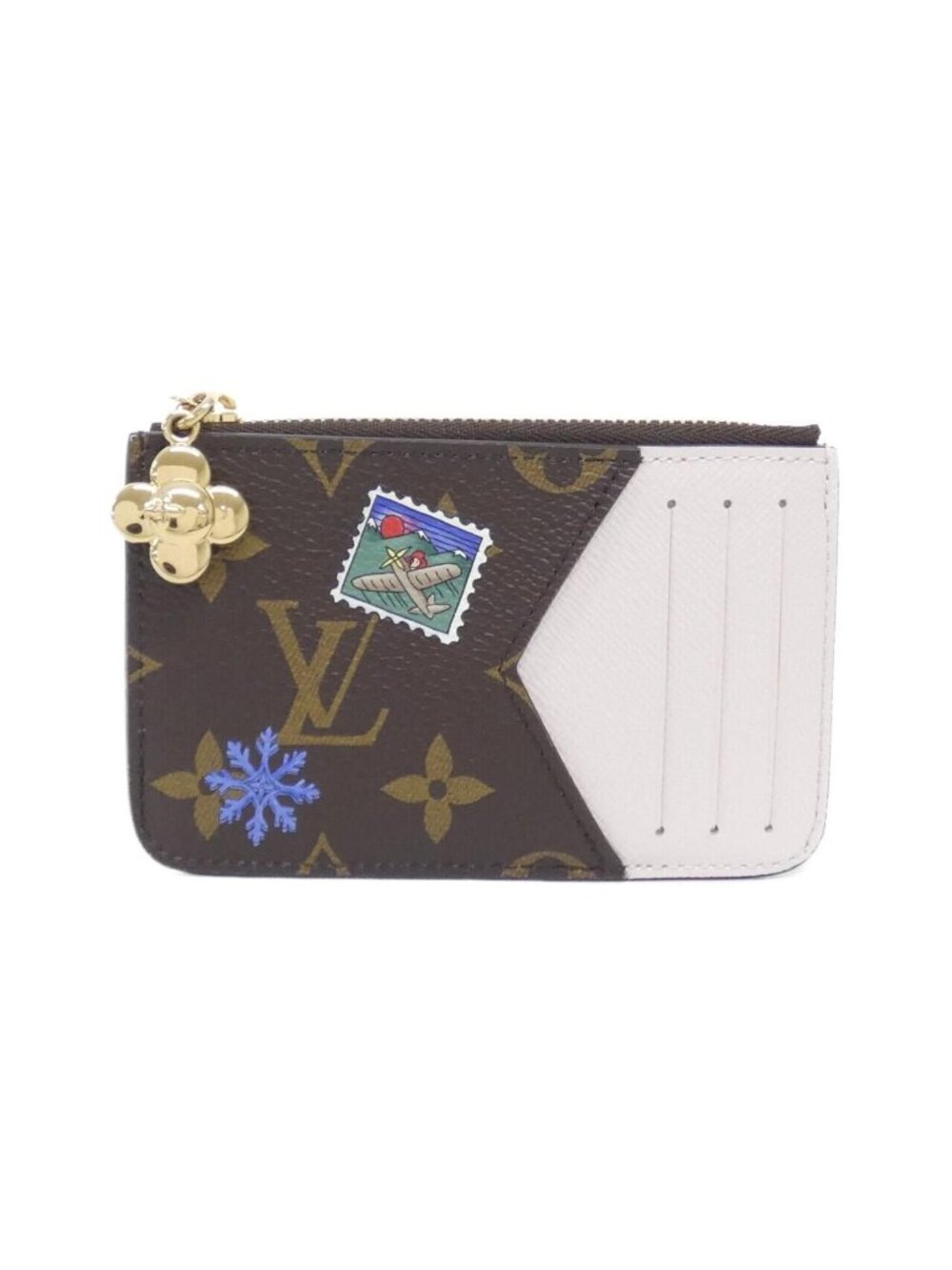 Louis Vuitton Monogram Card Case Romy Coin Purse